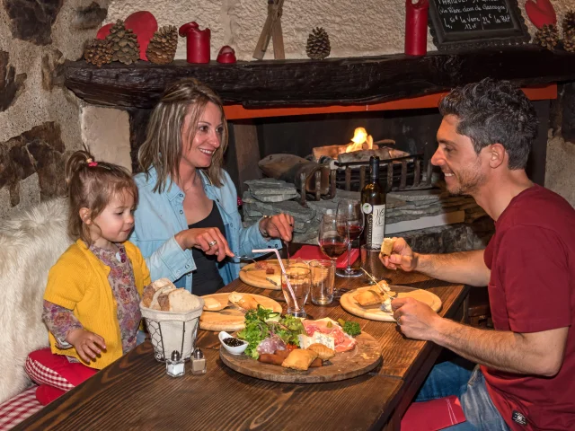 Regional meal in Orcières