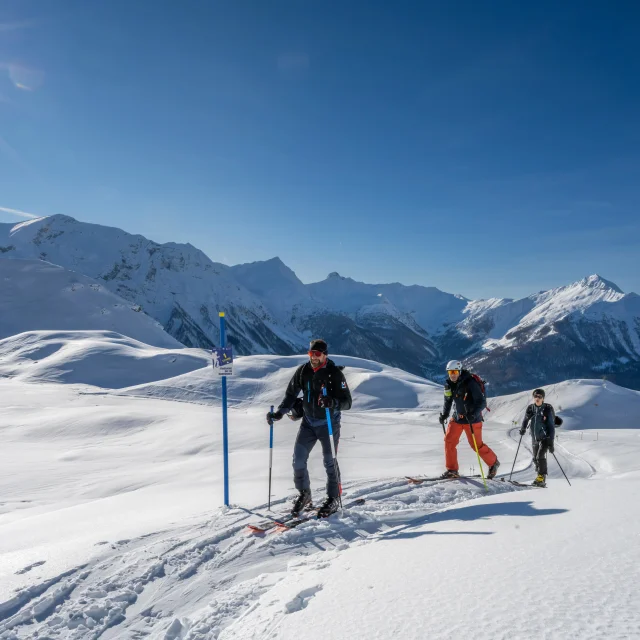 Ski touring