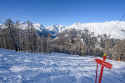 Piste La Recula à Serre-Eyraud (© Gilles Baron)