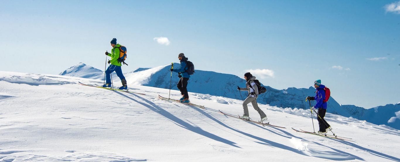 [Translate to English:] Ski de randonnée à Orcières - © Gilles Baron