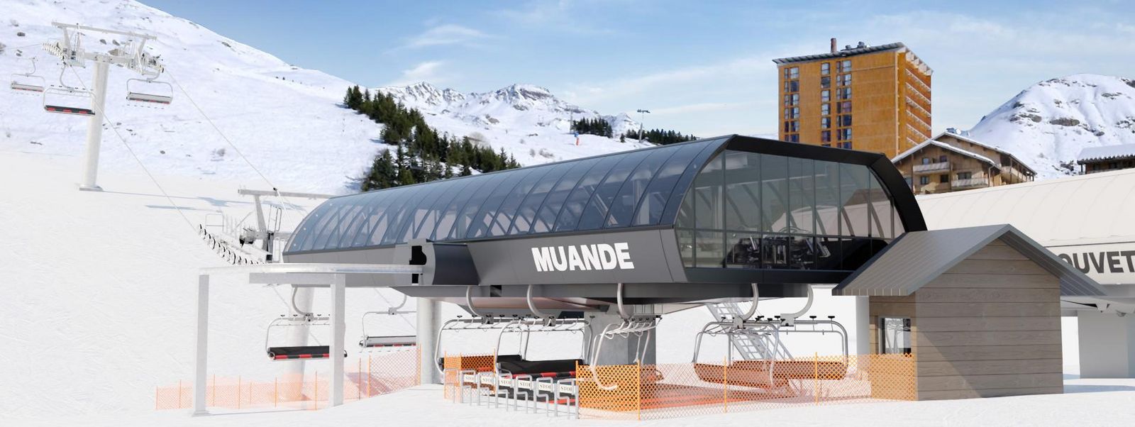 Télésiège de La Muande