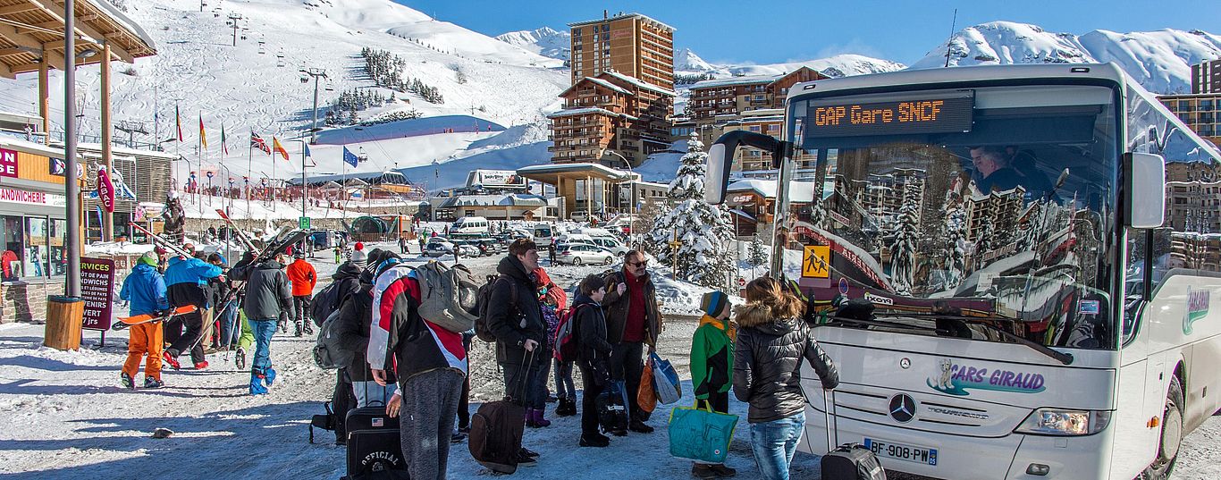 Busverbindingen van Gap (© Gilles Baron) Busverbindingen van Gap (© Gilles Baron)