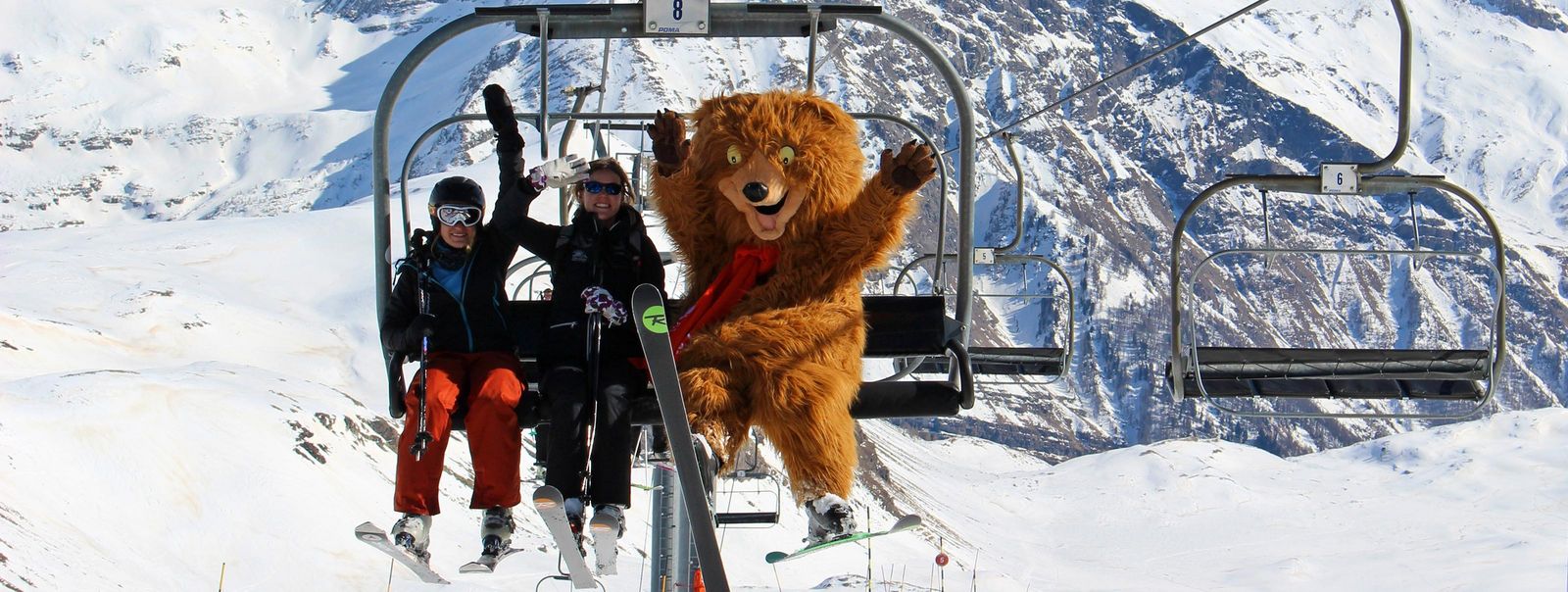 Orcy sur le domaine skiable d'Orcières !