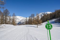 Piste Tranquillité à Serre-Eyraud (© Gilles Baron)