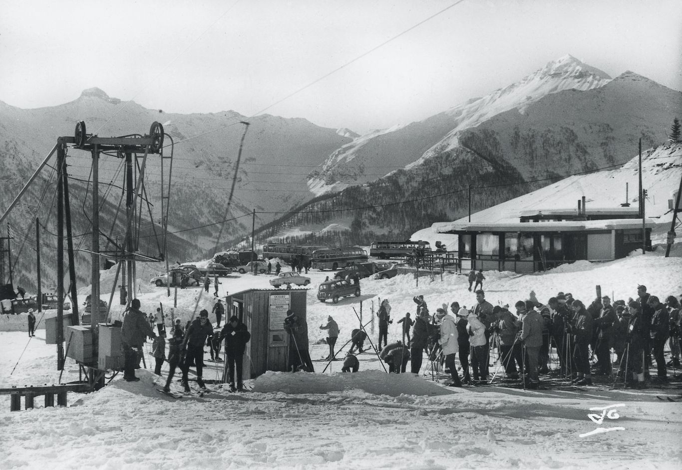 Téléski de la Draille (© Archives OTO) Téléski de la Draille (© Archives OTO)