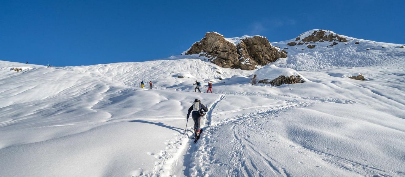 Ski de randonnée à Orcières - © Gilles Baron Ski de randonnée à Orcières - © Gilles Baron