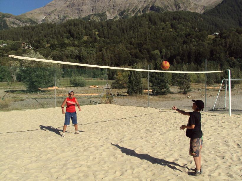 Terrains de sport à la base de loisirs d'Orcières