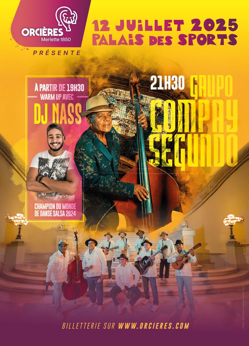 Grupo Compay Segundo en concert !_Orcières - © OTO