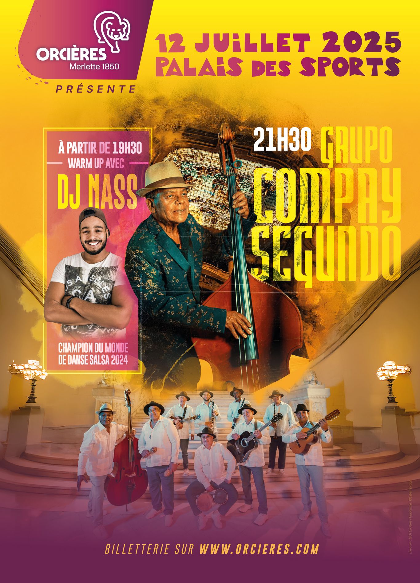 Grupo Compay Segundo en concert !_Orcières - © OTO