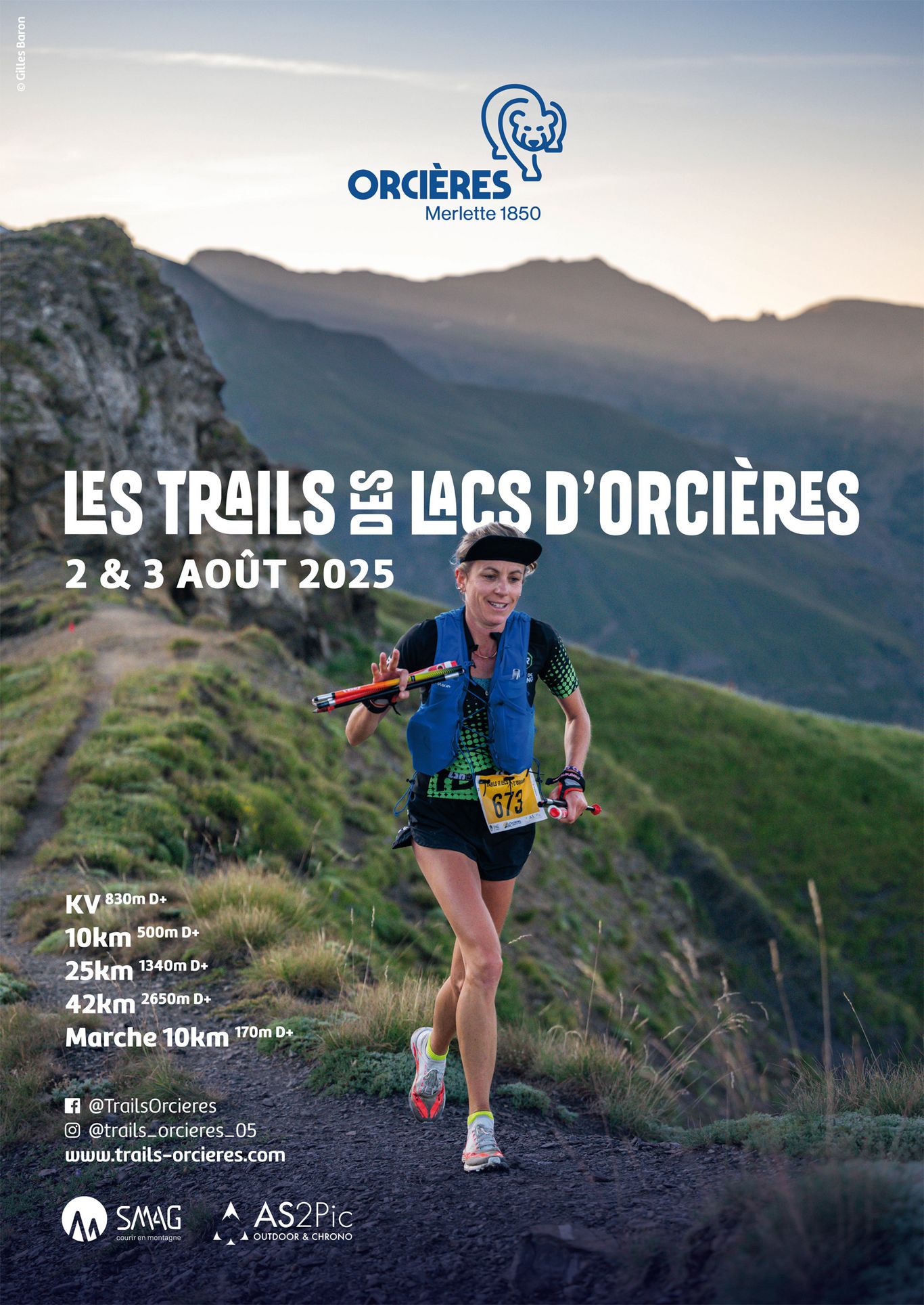 Trail des Lacs Orcières 2025 - © AS2Pic