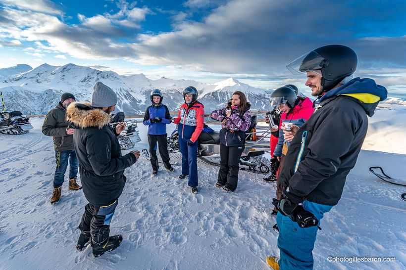 Motoneige Aventure Orcières - © Gilles Baron