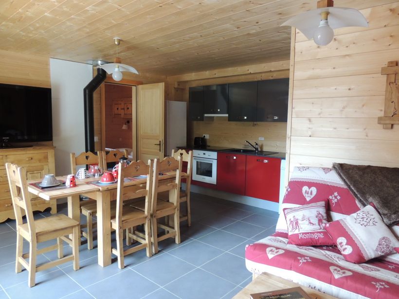 Salle à manger Chalet de Pont Peyron La Marmotte