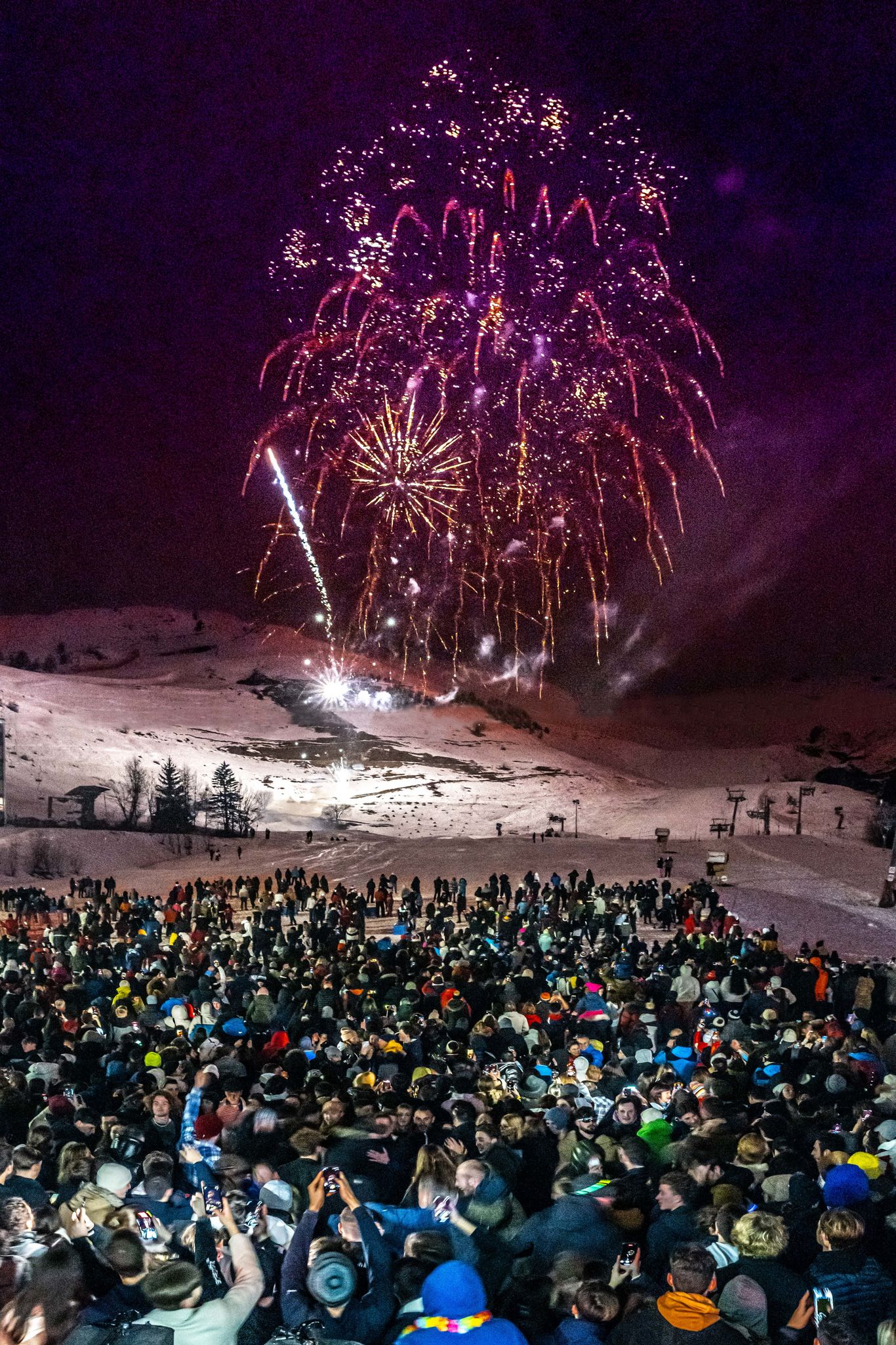 Feu d'artifice - Nouvel an - © Gilles Baron