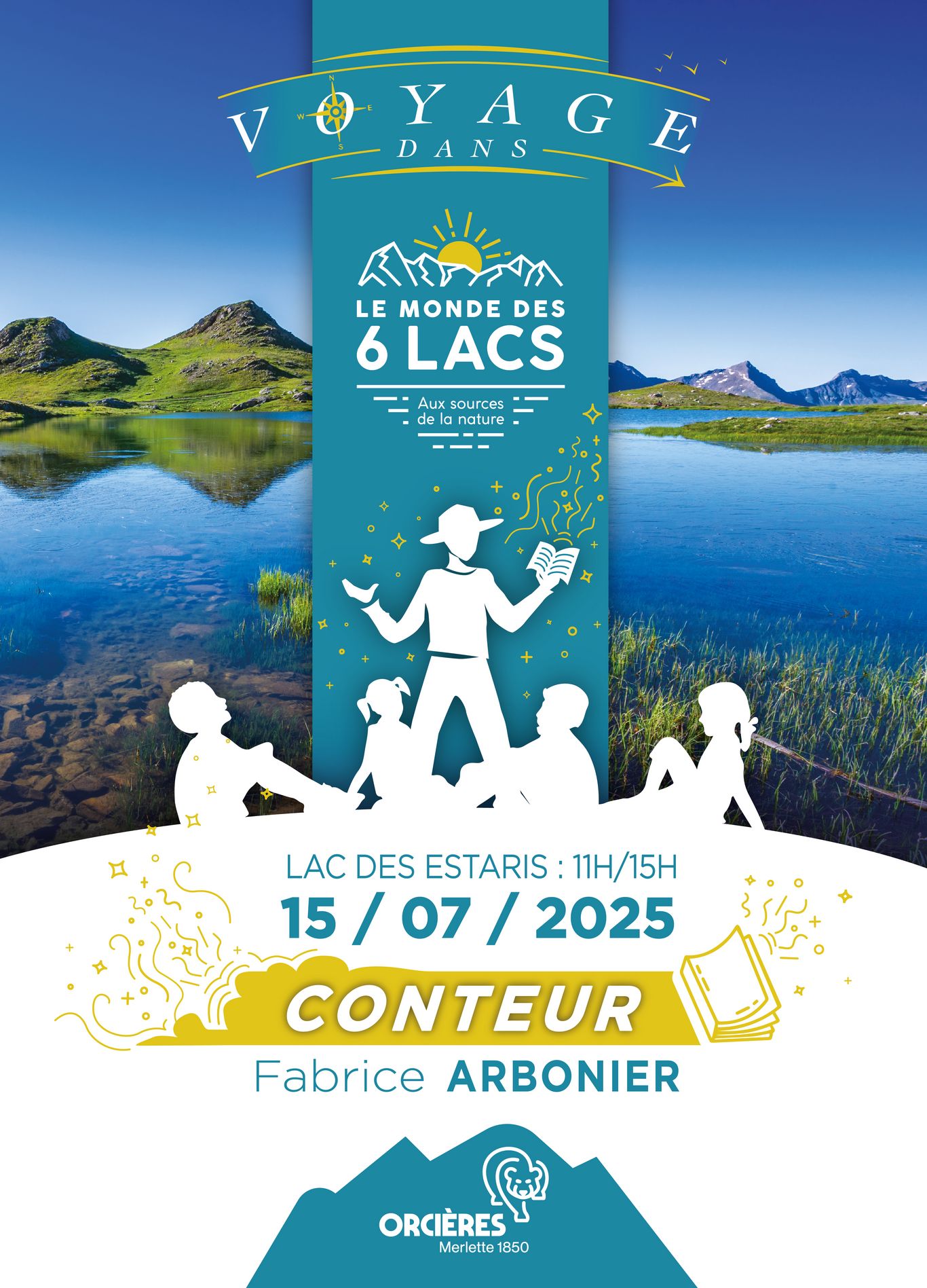 Voyage dans le monde des 6 lacs  15-07-25 - © OT Orcières / LabelHorizon