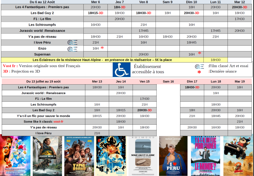Cinéma Le Poom_Orcières - © Cinéma Le Poom_Orcières