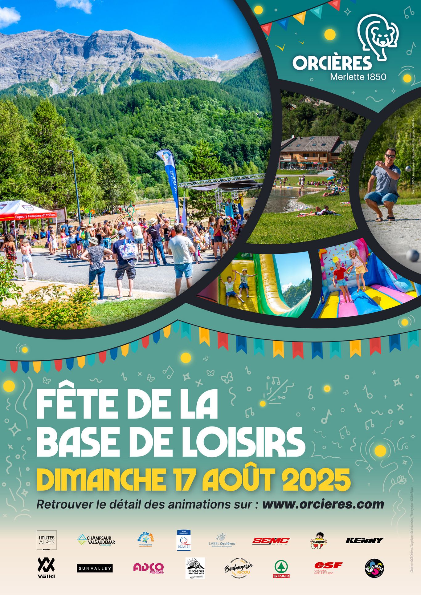 Fête de la Base de Loisirs d'Orcières 2025 - © OT Orcières / LabelHorizon