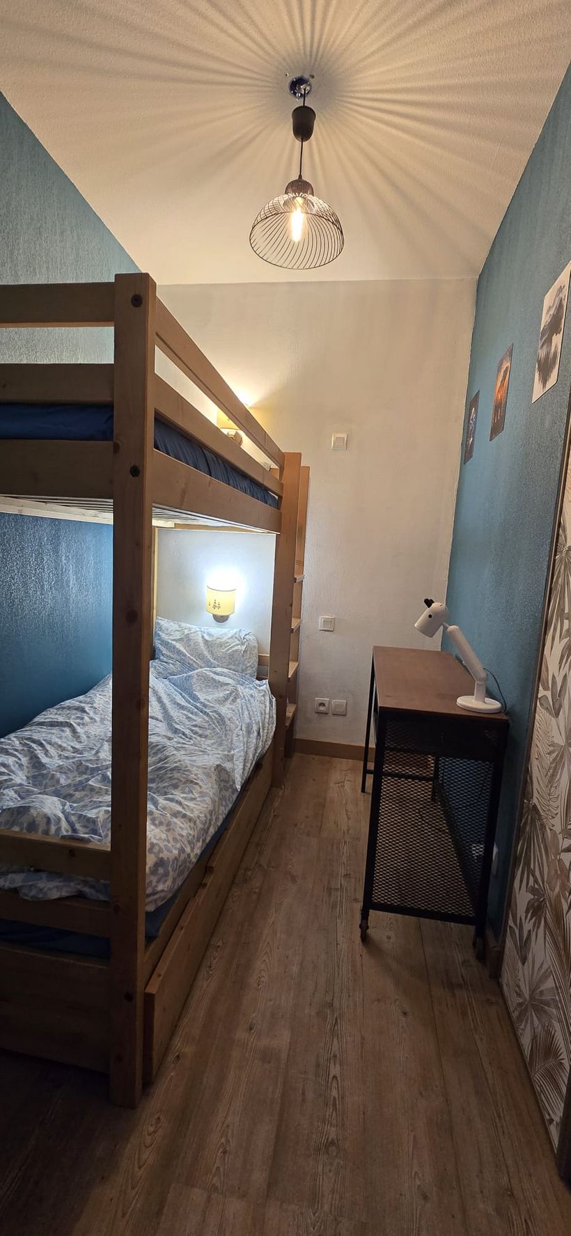 Appartement La tanière 1850 - 2 pièces cabine 4 personnes Terrasses de laBergerie_Orcières - © De belder