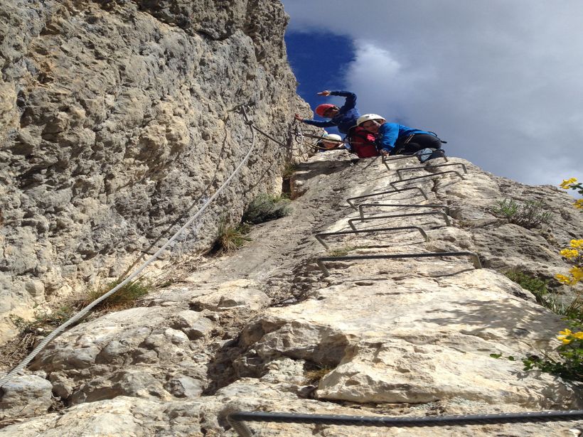 Via ferrata - Guides des 2 Vallées - © Via ferrata - Guides des 2 Vallées