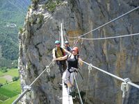 Via ferrata - Guides des 2 Vallées - © Guides des 2 Vallées