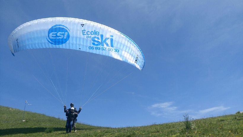 Parapente Chaussée Glissante