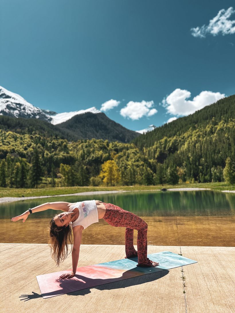 Yoga Hatha Flow by Mindfit !_Orcières - © Marlène Aimar