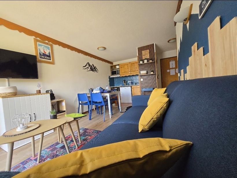 Appartement 2 pièces cabine 4 personnes Balcons du Soleil 404_Orcières