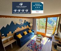 Appartement 2 pièces cabine 4 personnes Balcons du Soleil 404_Orcières