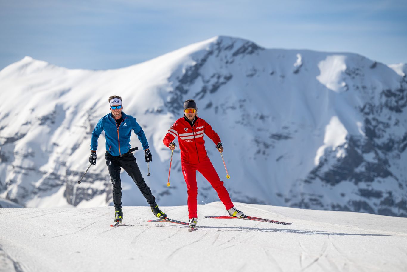 Ski de fond à Rocherousse - © Gilles Baron