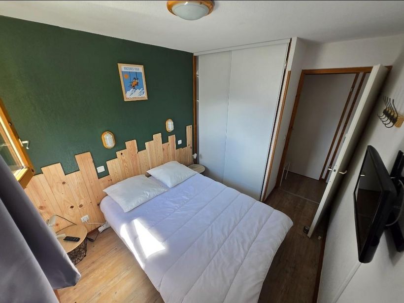 Appartement 2 pièces cabine 4 personnes Balcons du Soleil 404_Orcières - © Zambetta