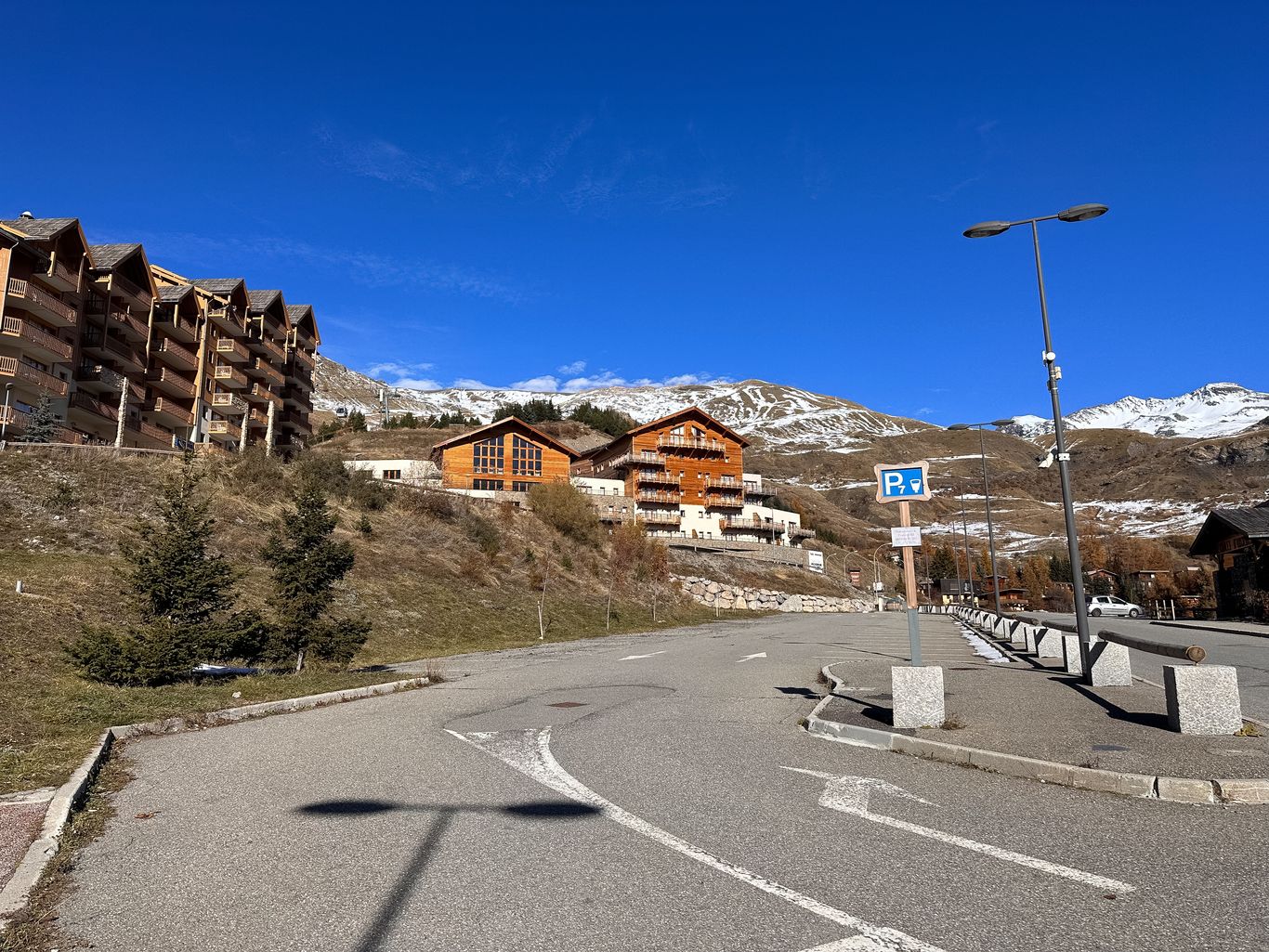 Parking de Rochebrune (P7) - © OT Orcières