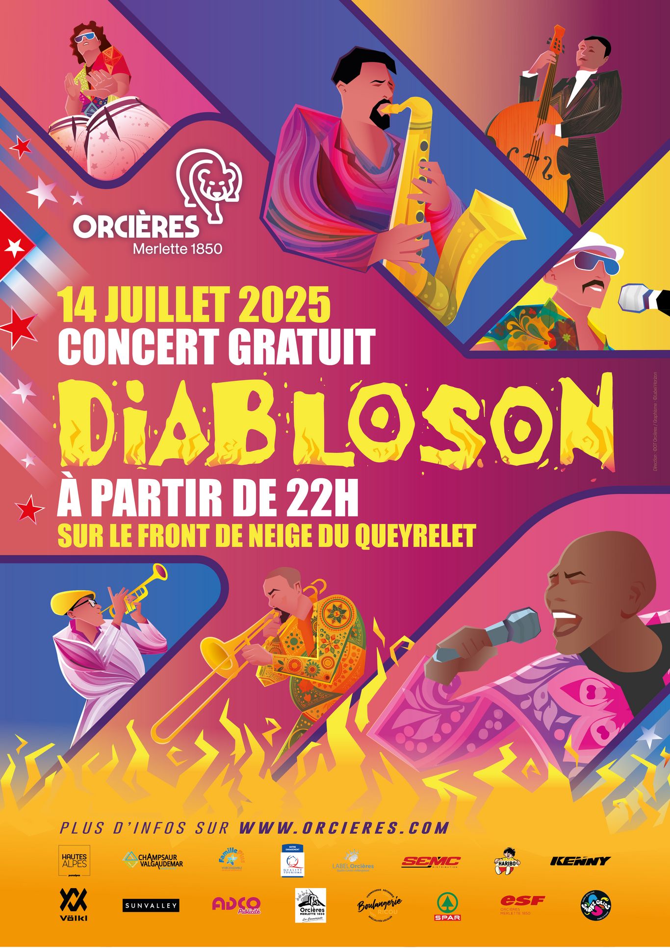 Le 14 juillet avec Diabloson - © OTO / LabelHorizon