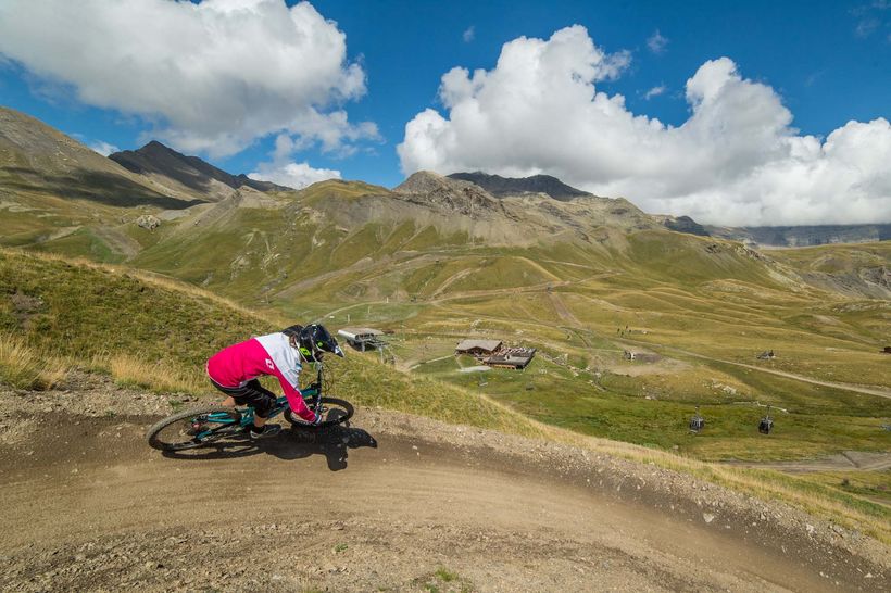 Piste DH Casse Blanche - © Gilles Baron