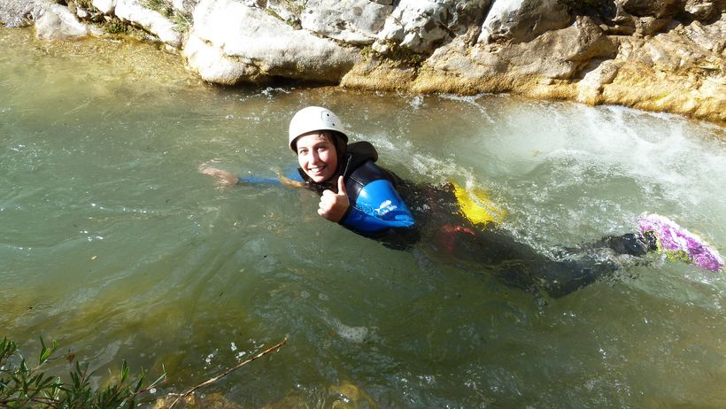 Canyoning Eric Fossard - Guide de haute montagne - © Eric Fossard - Guide de haute montagne