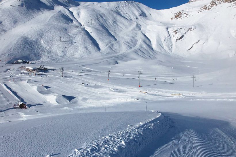 Snowpark d'Orcières Merlette 1850 - © Romain Kaminski