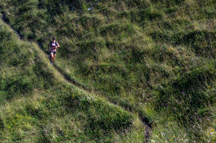 Parcours Trail 'De la Base à Merlette' - © Gilles Baron