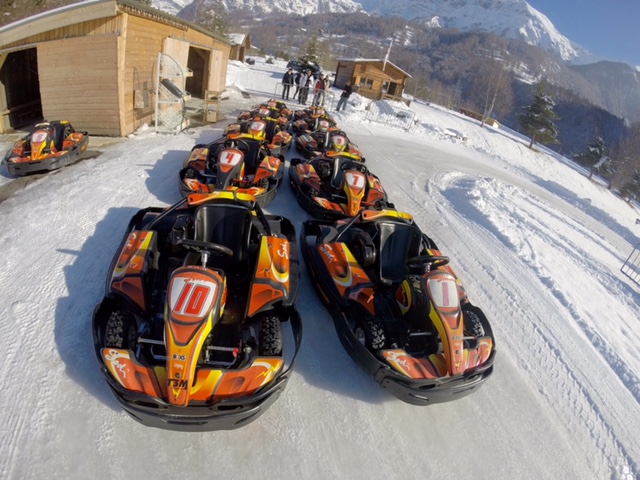 Karting sur glace - © Escallier MM