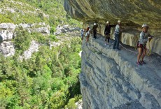 Via ferrata - Guides Champsaur Valgaudemar - © Via ferrata - Guides Champsaur Valgaudemar