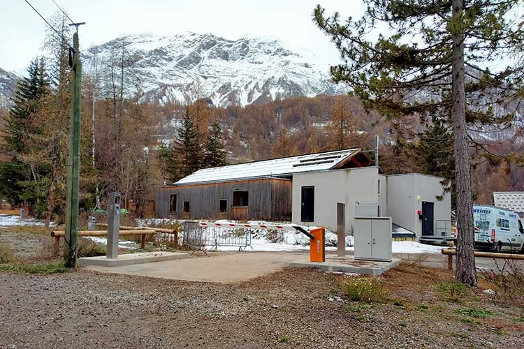 Aire Camping-Cars Base de loisirs Orcières - © Mairie Orcières